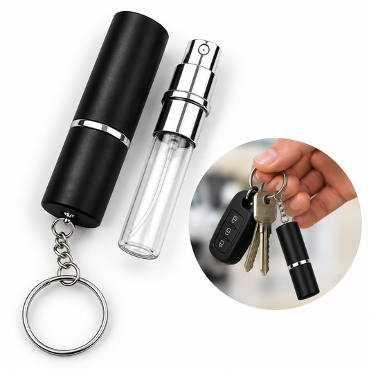 **Coming Soon 👀** 10ml Refillable Keyring Perfume Spray Atomiser