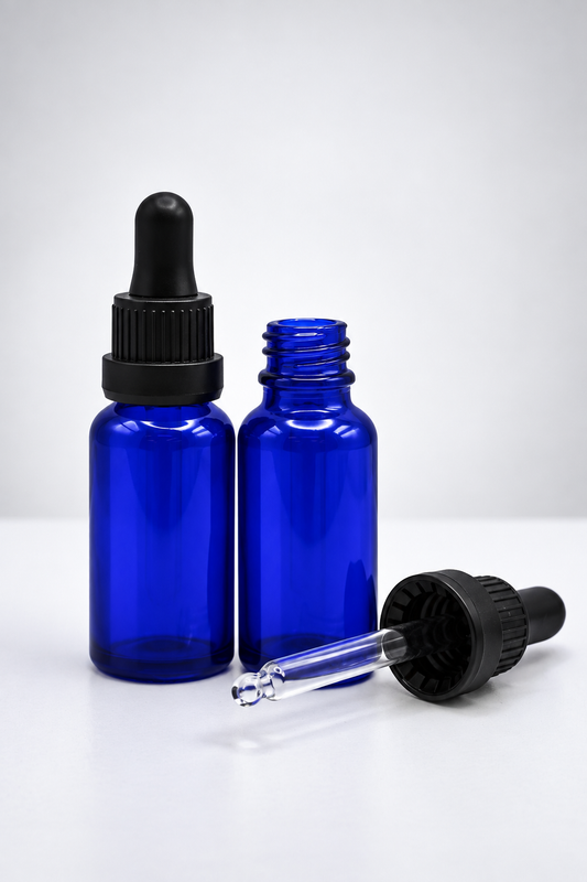 20ml Refillable Dropper Perfume Oil - Beard Oil Bottle